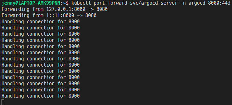 port forward 成功