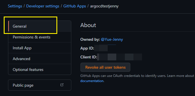 set a private key
